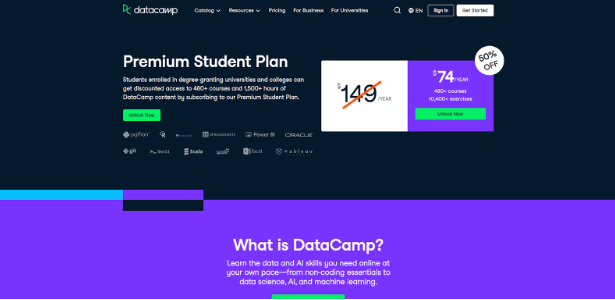 DataCamp Premium Student