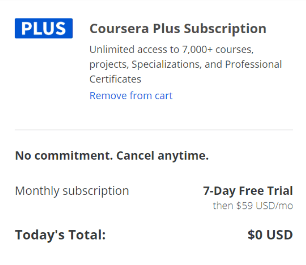 Coursera Plus Annual Plan