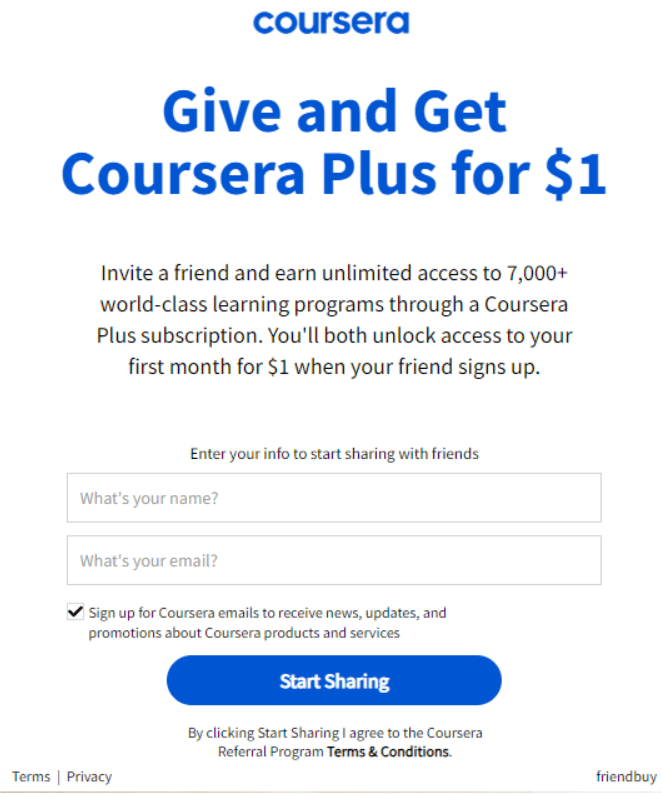 Visit the Coursera Website