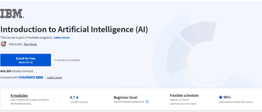 Introduction to Artificial Intelligence